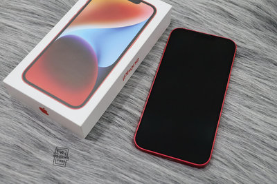 【林Sir 手機 嘉義館】9.5成新 APPLE iPhone 14 128G | 紅色 | 6.1吋 | 14 | 蘋果