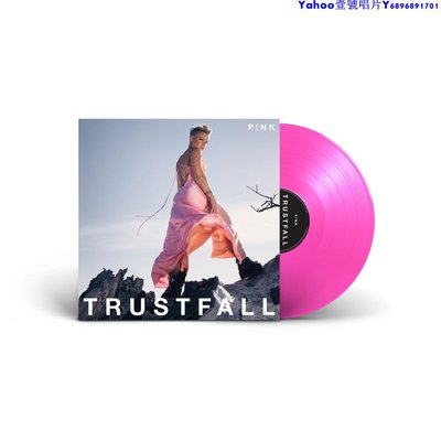 訂貨Pink Trustfall粉色彩膠LP黑膠唱片2月底到貨～Yahoo壹號唱片