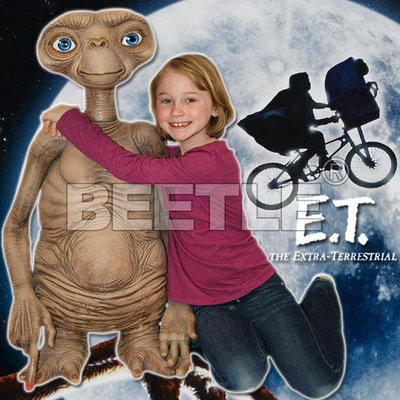 BEETLE NECA THE EXTRA-TERRESTRIAL E.T. 外星人 1:1 等身 公仔