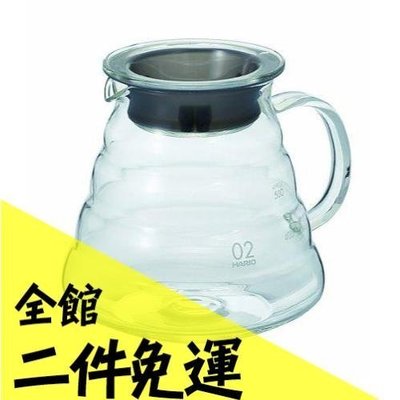 空運 日本 HARIO V60系列 雲朵壺 600ml 透明 咖啡壺 耐熱 玻璃壺 XGS-60TB 【水貨碼頭】
