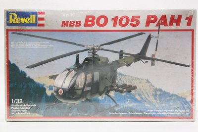 【統一模型玩具店】REVELL《德國 輕型雙引擎多用途直升機 MBB BO 105 PAH 1》1:32 # 4445【缺貨】