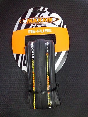 【二輪極速】瑪吉斯MAXXIS RE-FUSE M200 700x23C 一級防刺可折彩色胎 黑