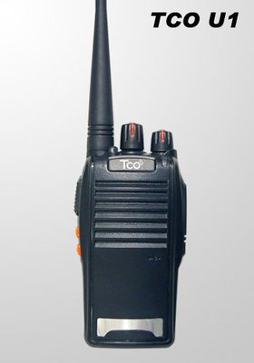 (TOP 3C)TCO 專業級UHF標準無線電對講機U1 (1支裝)~海平面無阻礙距離約5Km~有實體店