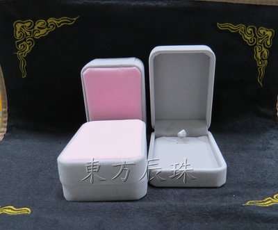 東方辰珠~ 吊墜盒 項鍊盒 珠寶盒 首飾 包裝盒 絨布材質