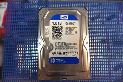 二手良品 WD 1TB SATA 3.5吋硬碟 WD10EZEX 藍標 H302 H401 H407 H423 H424