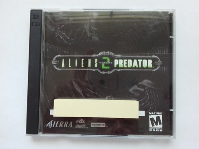 異形戰場 2 ALIENS VERSUS PREDATOR 2 有序號 2光碟 正版電腦遊戲軟體