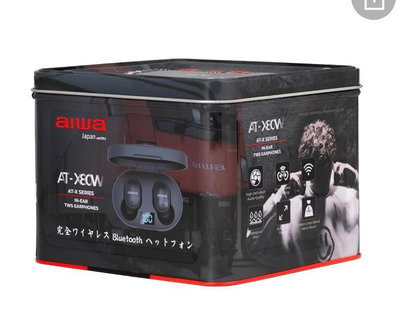JAPAN AIWA 日本愛華 AT-X80W雙重降噪 藍牙5.0 真無線 耳機