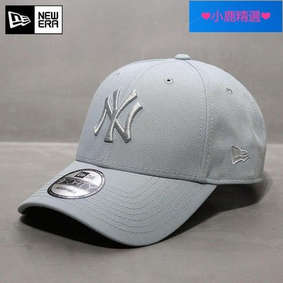❤小鹿嚴選❤韓國代購New Era帽子MLB棒球帽大標NY洋基隊硬頂9FORTY彎檐鴨舌帽
