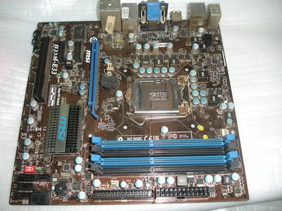 【電腦零件補給站】微星科技H55M-E33 (LGA 1156/DDR3/Intel H55晶片/M-ATX)主機板