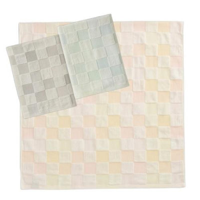 Gemini雙星毛巾 彩色方格雙層紗布浴巾2入組 66 x 137 公分 W119533