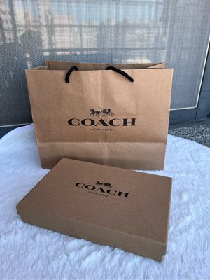 COACH 禮盒 紙袋 紙盒
