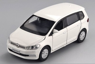 「車苑模型」 JKM 1:32 Volkswagen VW Touran Ｌ 途安 聲光 迴力