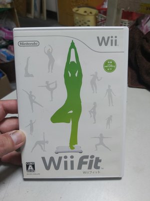 Wii Wiifit 遊戲光碟