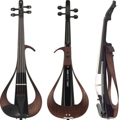 【現代樂器】免運！YAMAHA Electric Violin YEV104 黑色款 電子小提琴 電小提琴YEV-104
