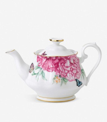 英國百年餐瓷 ROYAL ALBERT x Miranda Kerr 米蘭達聯名花園友誼細骨瓷茶壺 450ml 預購