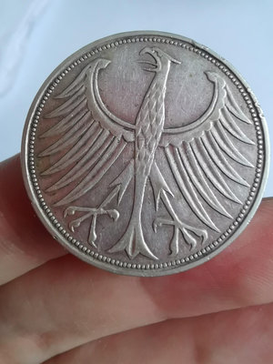 德國5馬克銀幣4429