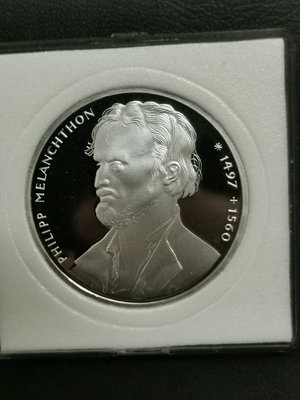 德國1997年10馬克精制紀念銀幣。