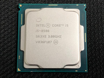 intel CPU i5-8500 3.0 LGA1151 真六核 Coffee Lake 第八代 新古販售