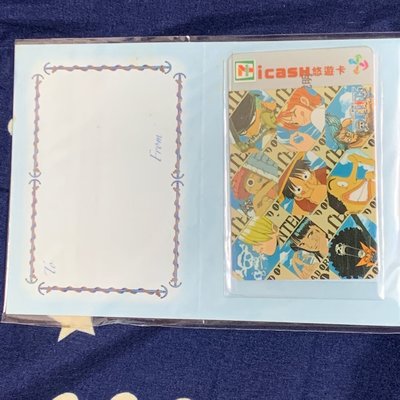 7-11航海王系列 99 懸賞圖icash 悠遊卡 現貨