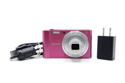 【台中青蘋果】Sony Cyber-shot W810 粉 二手 數位相機 #87083