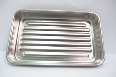 【綠心坊】台灣製 #304 18-8 不銹鋼烤盤 不鏽鋼烤盤 (深形) 烤箱專用