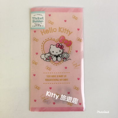 [Kitty 旅遊趣] Hello Kitty 折疊式票夾 凱蒂貓 單據收納夾 美樂蒂 雙子星 大眼蛙 大耳狗 口罩夾
