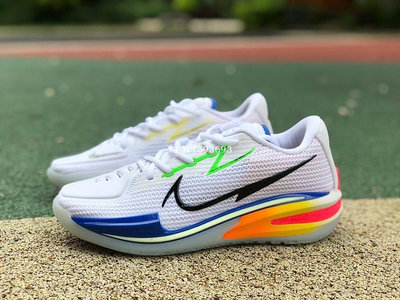 【小明潮鞋】Nike Air Zoom GT CUT 白藍輕便實戰防滑運動籃球鞋耐吉 愛迪達