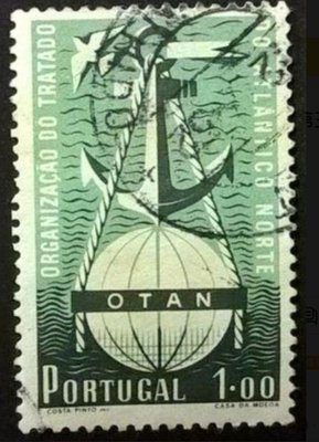 [QBo小賣場] 葡萄牙 1952 第三屆北大西洋條約 1枚 #0305