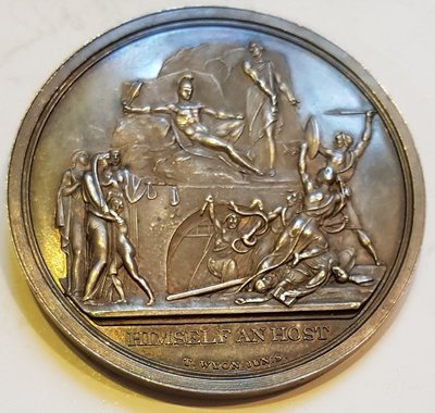 英國銀章 1813 UK William Pitt (1759-1806) Pitt Club Silver Medal