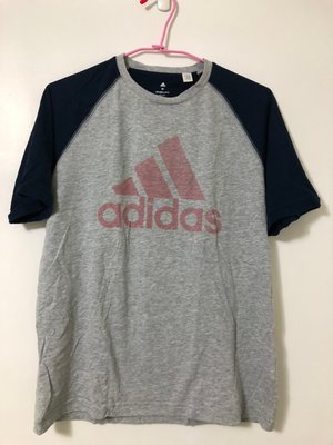 [山上的孩子][二手貨][九成新]adidas短袖運動T恤(男款)