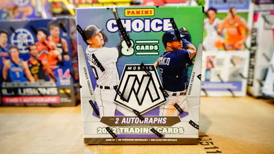 *Concon小舖*2張簽名 2022 Panini Mosaic Baseball Choice Box
