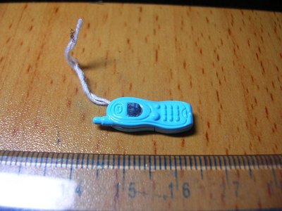 RT1休閒部門 mini模型1/6復古手機一支(日系淡藍款)