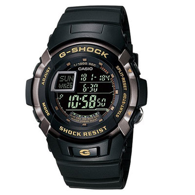 【名人鐘錶】～CASIO→越野運動錶 G-7710-1DR ～可議價