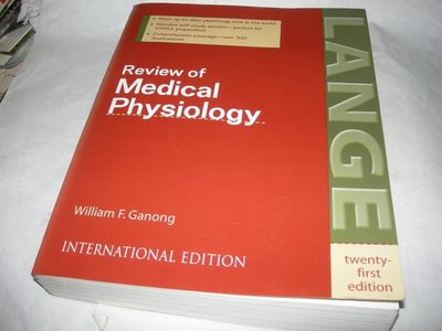 買滿500免運 / 崇倫《Review of Medical Physiology (Stm09)》ISBN:0071217657│McGraw-Hill
