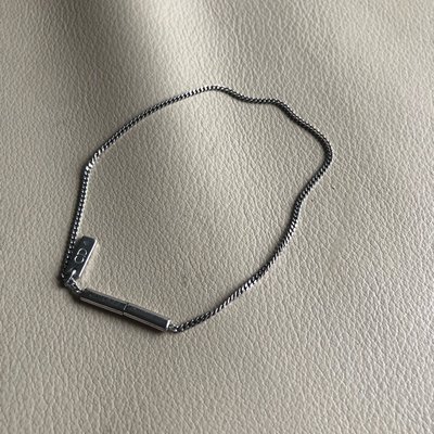 [品味人生] 保證正品 Dior Homme DH 細款 銀手鍊 銀手環