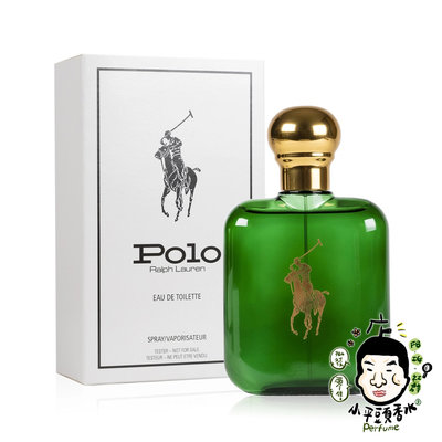 《小平頭香水店》Ralph Lauren Polo 綠色馬球 男性淡香水 118ml TESTER