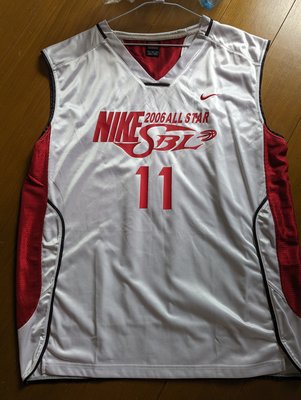 SBL超級籃球聯賽2006明星賽張智峰實戰球衣-可以交換實戰球衣