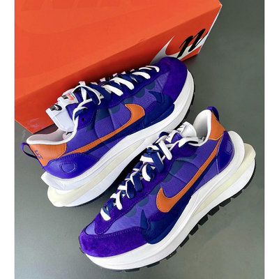 Sacai x Nike VaporWaffle 卡其棕 紫色 解構 DD1875-500 重磅聯名 現貨