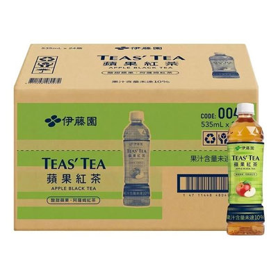 Ito-En 伊藤園 Teas Tea 蘋果紅茶 535毫升 X 24瓶