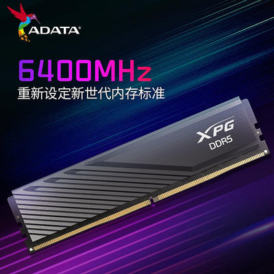 威剛威龍D300G DDR5 6000/6400 16/32/64G桌機主機電腦馬甲記憶體