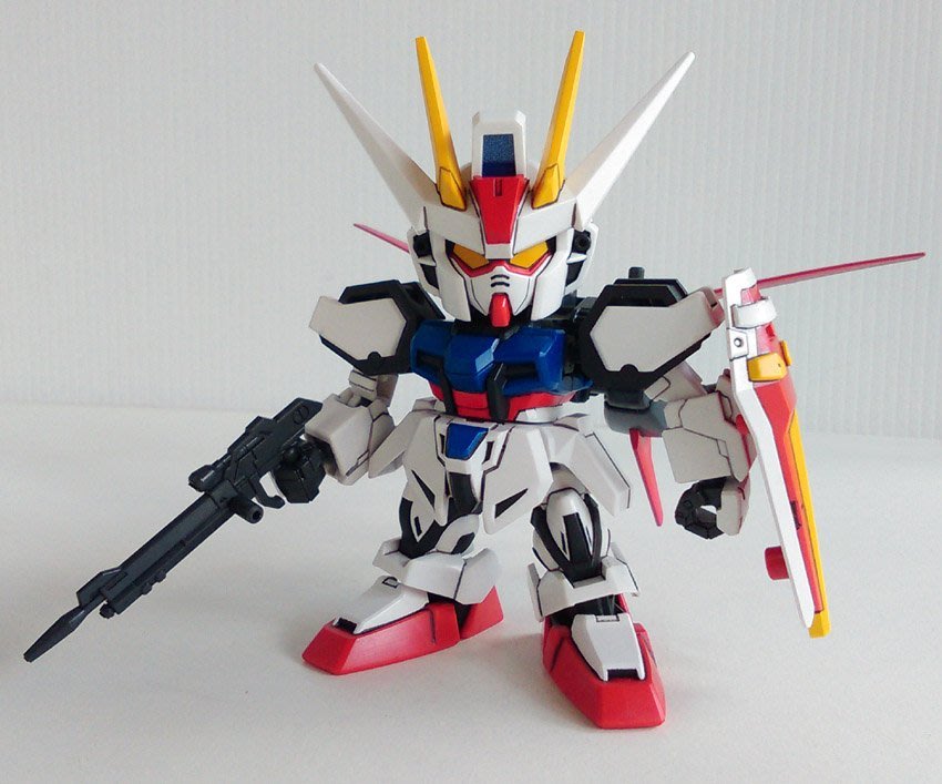 Bandai Sd Gundam Ex Standard 翔翼型攻擊鋼彈aile Strike Gundam Bb戰士 Yahoo奇摩拍賣