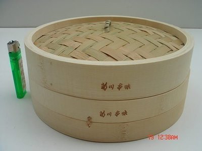 東昇瓷器餐具=7吋竹蒸籠 3層1蓋