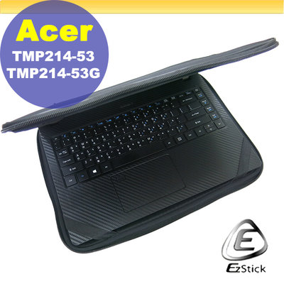 【Ezstick】ACER TravelMate TMP214-53G 三合一超值防震包組 筆電包 組 (13W-S)