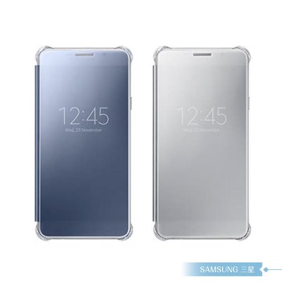 Samsung三星 原廠Galaxy A7 (2016)專用 全透視鏡面感應皮套 Clear View【台灣公司貨】