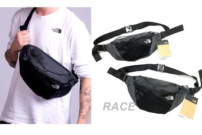 【RACE】THE NORTH FACE LUMBNICAL BUM BAG 腰包 側背包 小包 TNF 北臉 黑灰