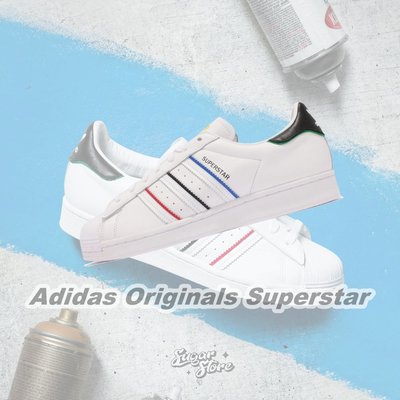SugarStore - Adidas SuperStar 白色 奧運 五環 五色 小白鞋 FY2325