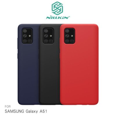 【愛瘋潮】免運 SAMSUNG Galaxy A51 感系列液態矽膠殼 背殼 鏡頭增高