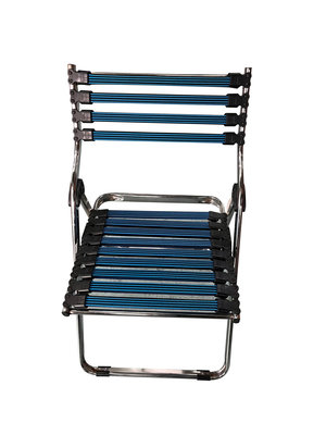 宏品全新二手家具電器 F71715*藍色彈力折疊椅*戶外桌 躺椅 辦公椅 休閒椅 書桌椅 沙發椅 書櫃 中古傢俱冷氣空調