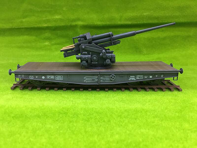 搜模閣 AS72116 德國 128MM鐵路搭載防空炮FLAK40