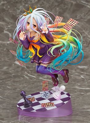 清倉【遊戲人生】   白 3代休比 撲克牌 GAME NO LIFE 模型  盒裝 禮物